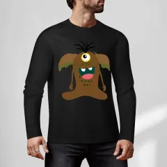 Cotton Long Sleeve T-Shirt (Front&Back Printing) thumbnail 2