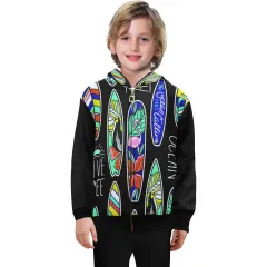 Big Boys' Zip Up Hoodie (Model H58) thumbnail 1