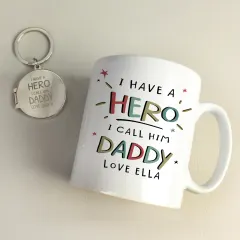 Personalised Grandad Photo Keyring, Engraved Silver Tone Memorial Keepsake Keychain thumbnail 3