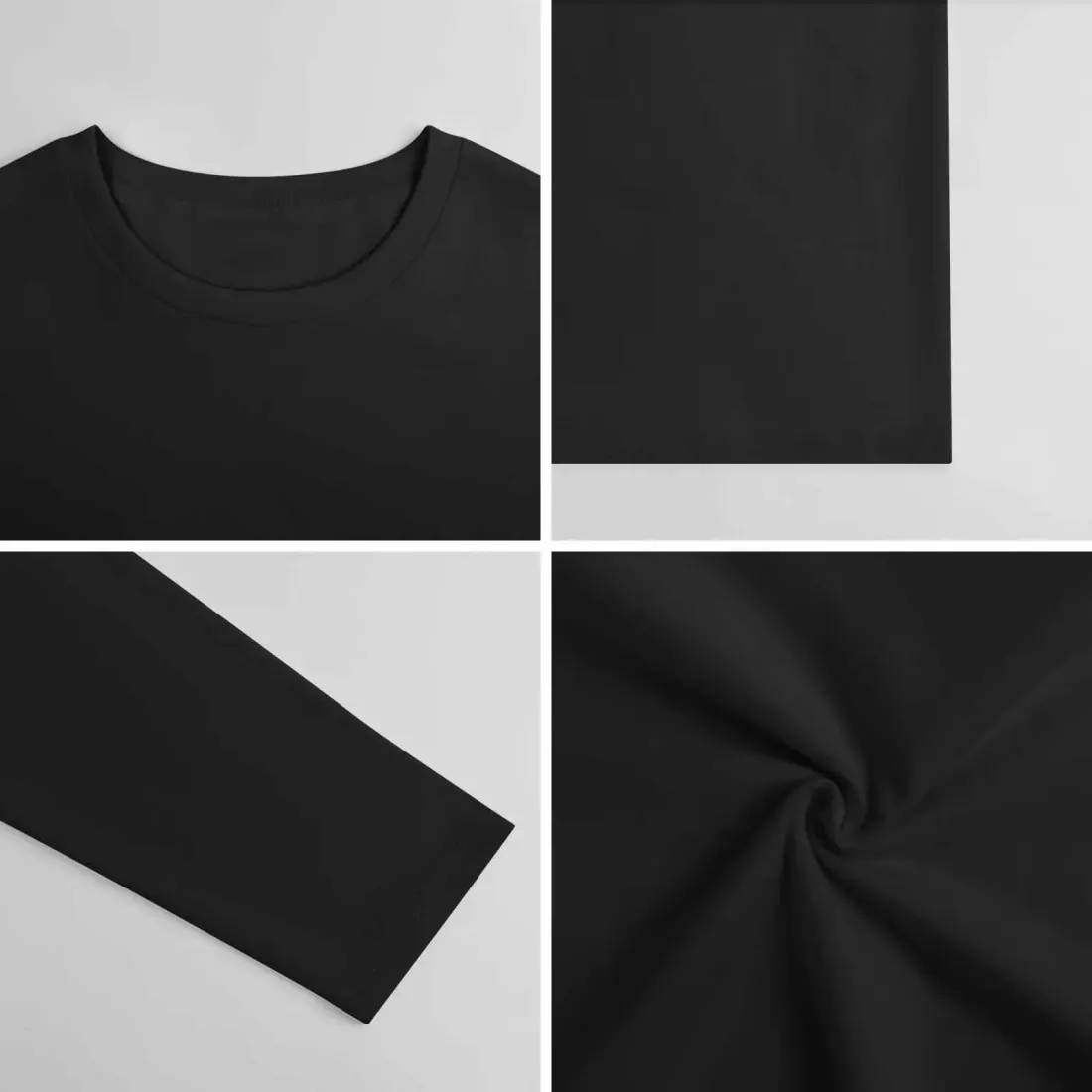 Cotton Long Sleeve T-Shirt (Front&Back Printing) — photo 6