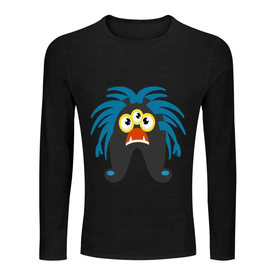 Men's Long-Sleeved T-Shirt (Front Printing) — photo 3