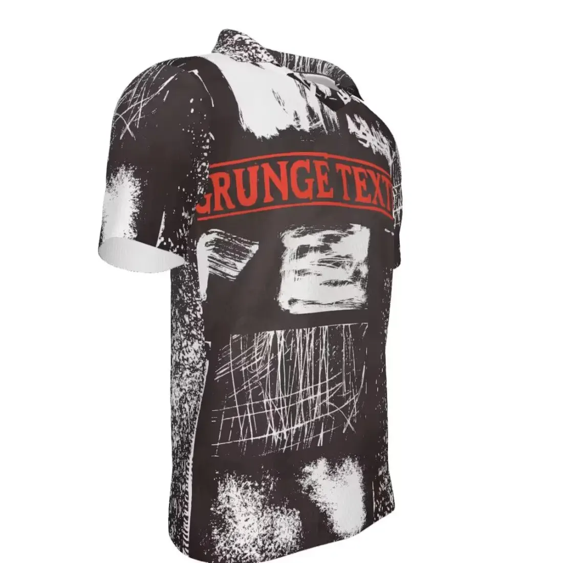 Men's Lapel V-Neck Short Sleeve T-Shirt — photo 2