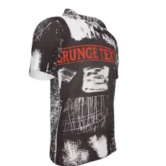 Men's Lapel V-Neck Short Sleeve T-Shirt thumbnail 2