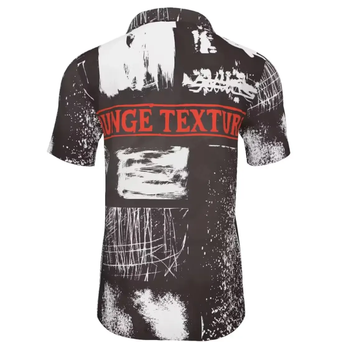 Men's Lapel V-Neck Short Sleeve T-Shirt — photo 4