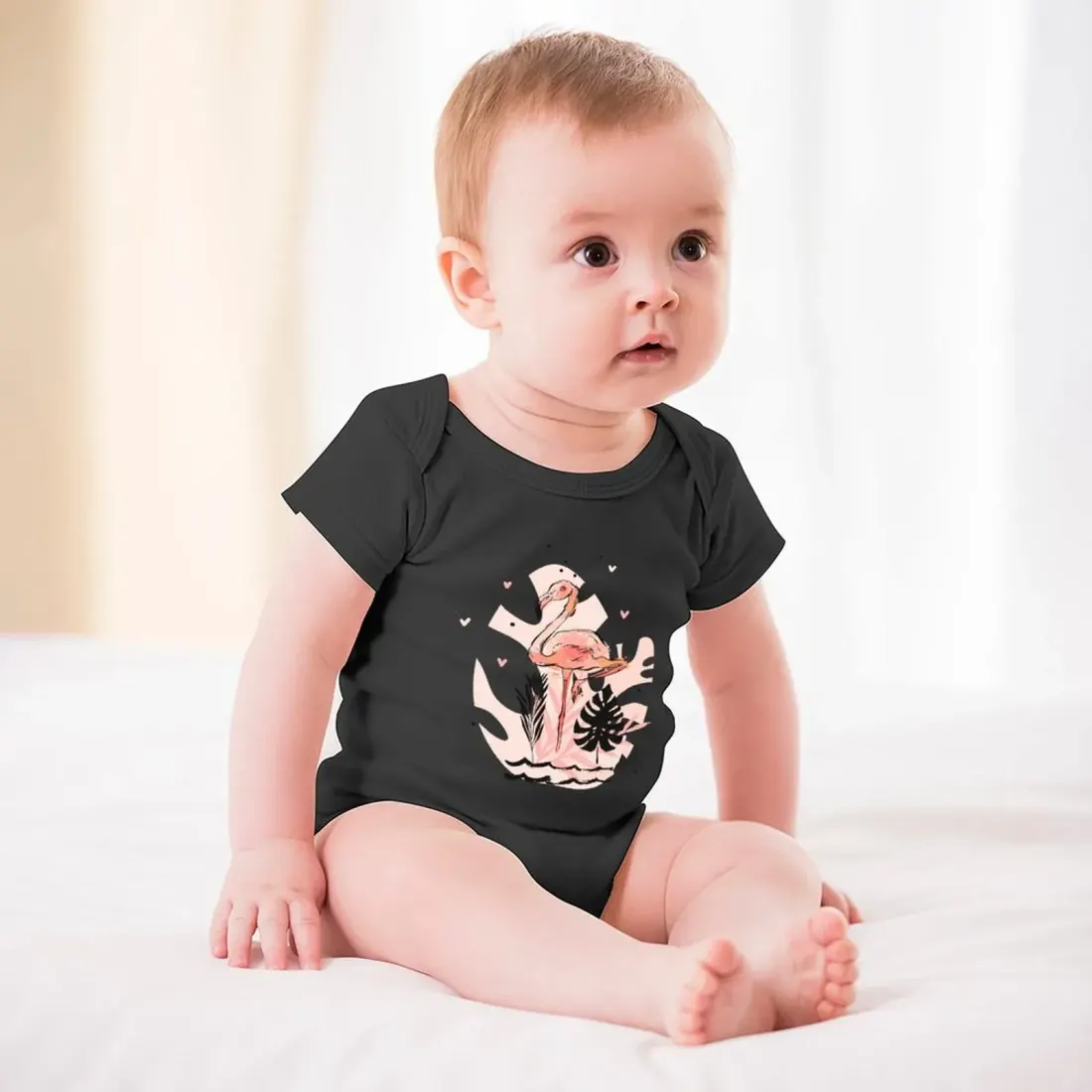 Short -Sleeve Baby's Bodysuit — photo 2