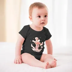 Short -Sleeve Baby's Bodysuit thumbnail 2