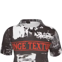 Men's Lapel V-Neck Short Sleeve T-Shirt thumbnail 5