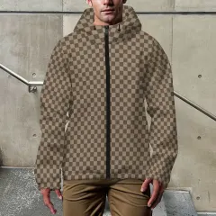 Men's Hooded Windbreaker Jacket thumbnail 1
