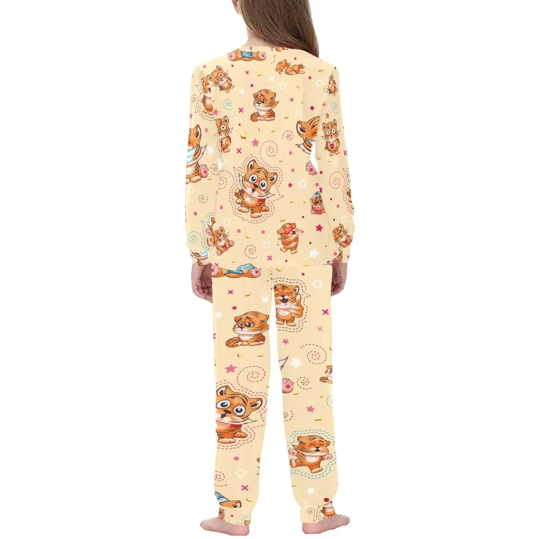 Kid's All Over Print Pajama Set (Model Sets 07) — photo 2