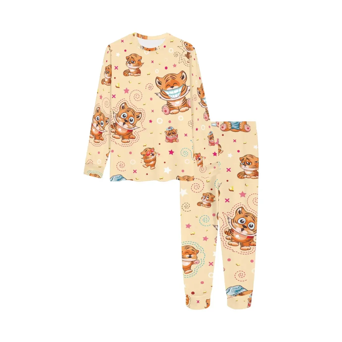 Kid's All Over Print Pajama Set (Model Sets 07) — photo 3