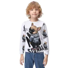 Custom Kid's Pullover Sweatshirt thumbnail 1