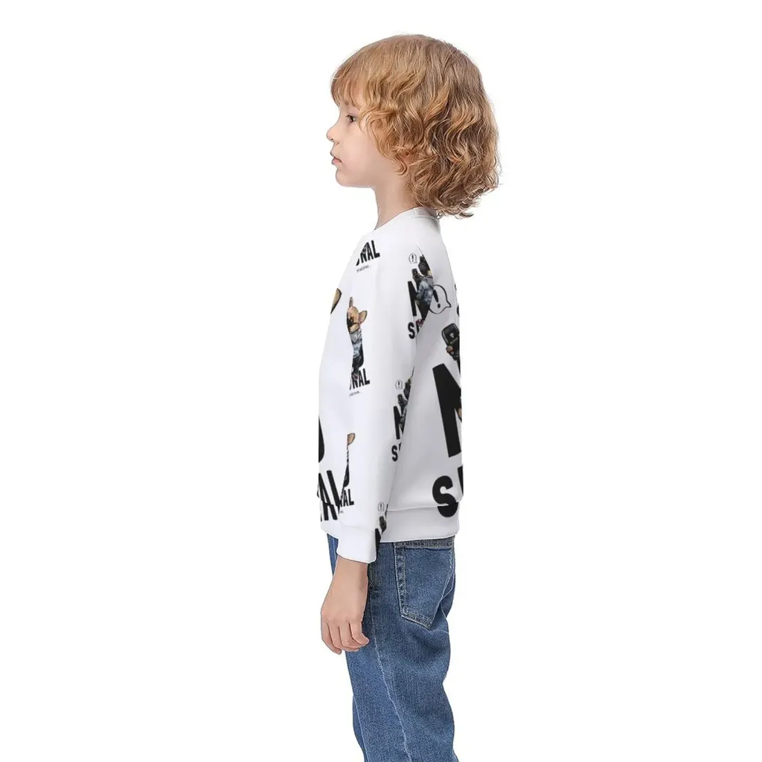 Custom Kid's Pullover Sweatshirt — photo 2