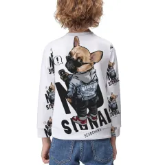 Custom Kid's Pullover Sweatshirt thumbnail 3