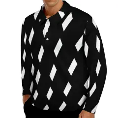 Men's Long Sleeve Polo Shirt thumbnail 2