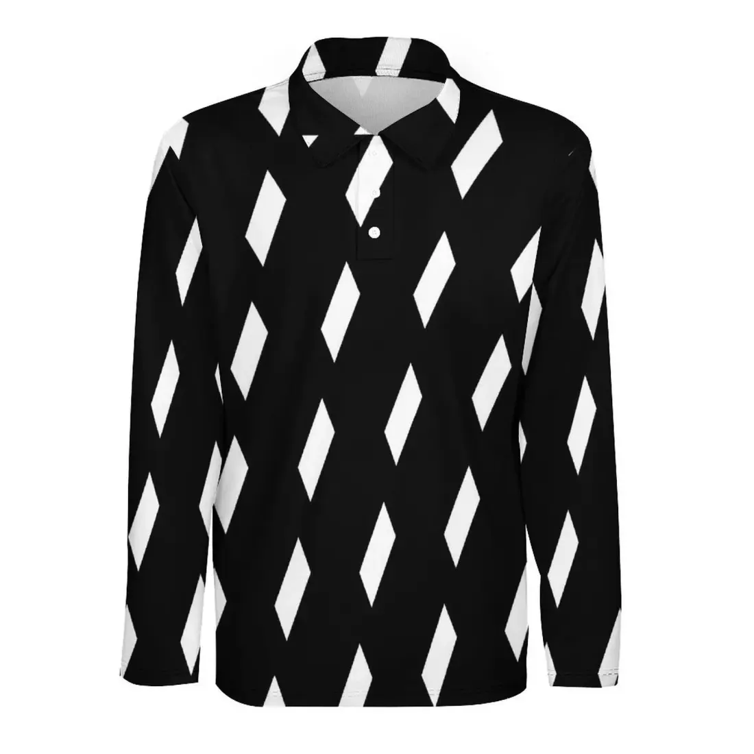 Men's Long Sleeve Polo Shirt — photo 3
