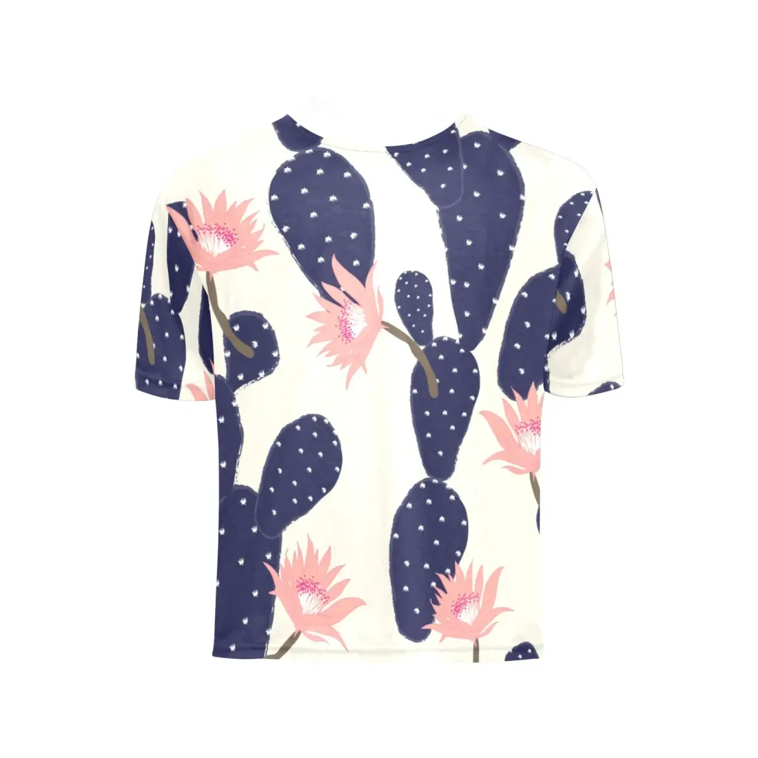 Little Girls' All Over Print Crew Neck T-Shirt(T40-2) — photo 3