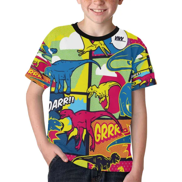 Kids' All Over Print T-shirt(ModelT65)