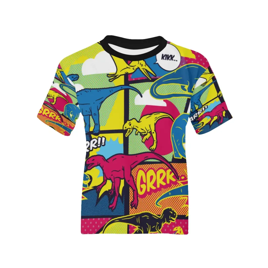 Kids' All Over Print T-shirt(ModelT65) — photo 3