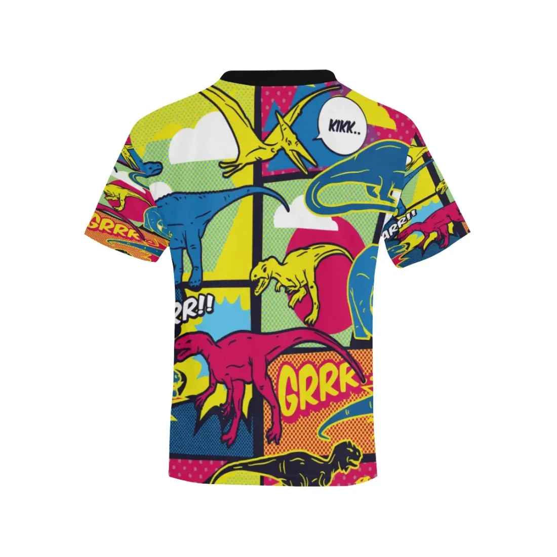 Kids' All Over Print T-shirt(ModelT65) — photo 4