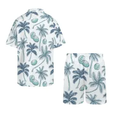 Men's Hawaiian Shirt & Shorts Set (Model Sets 26) thumbnail 5