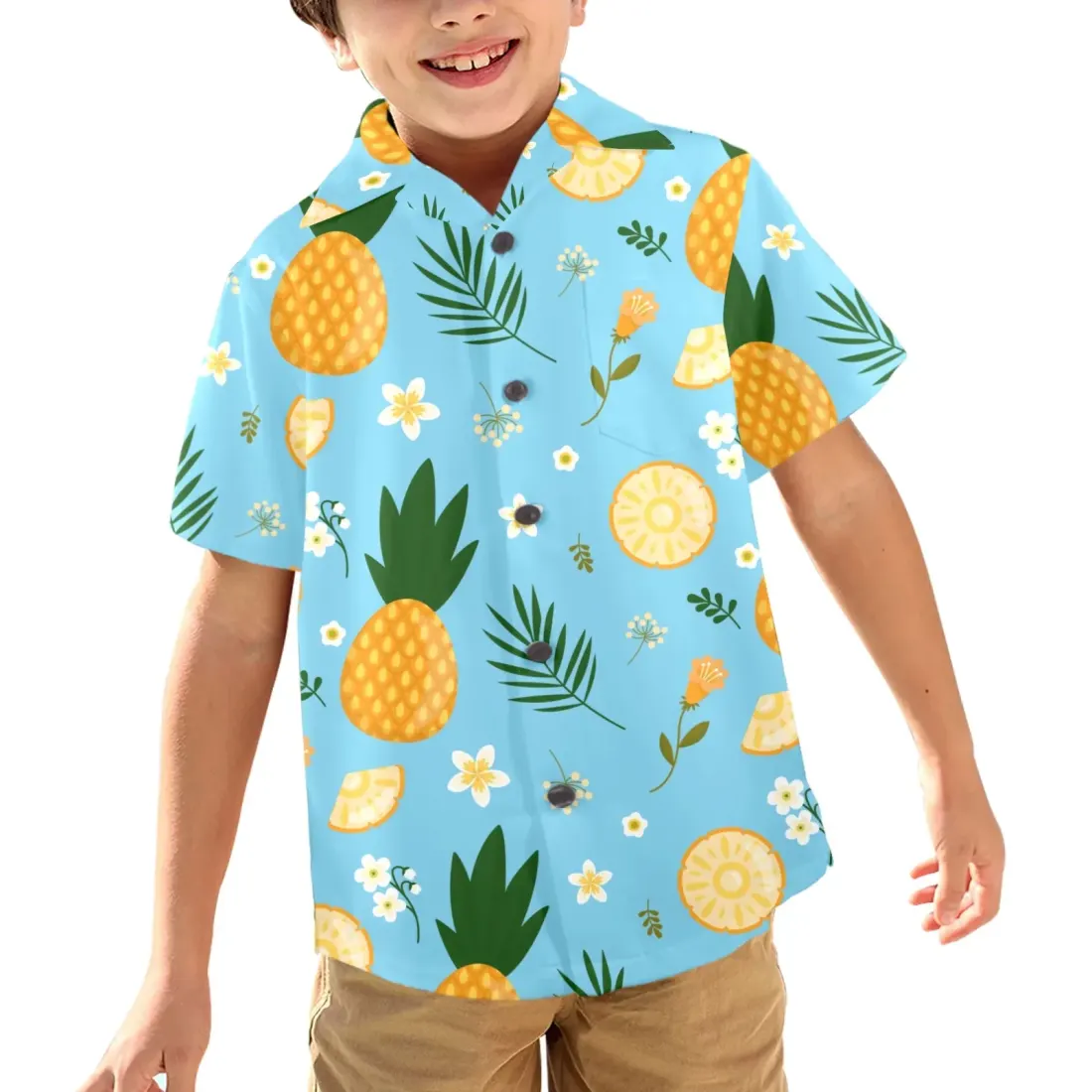 Little Boys' Hawaiian Shirt (Model T58) — photo 2