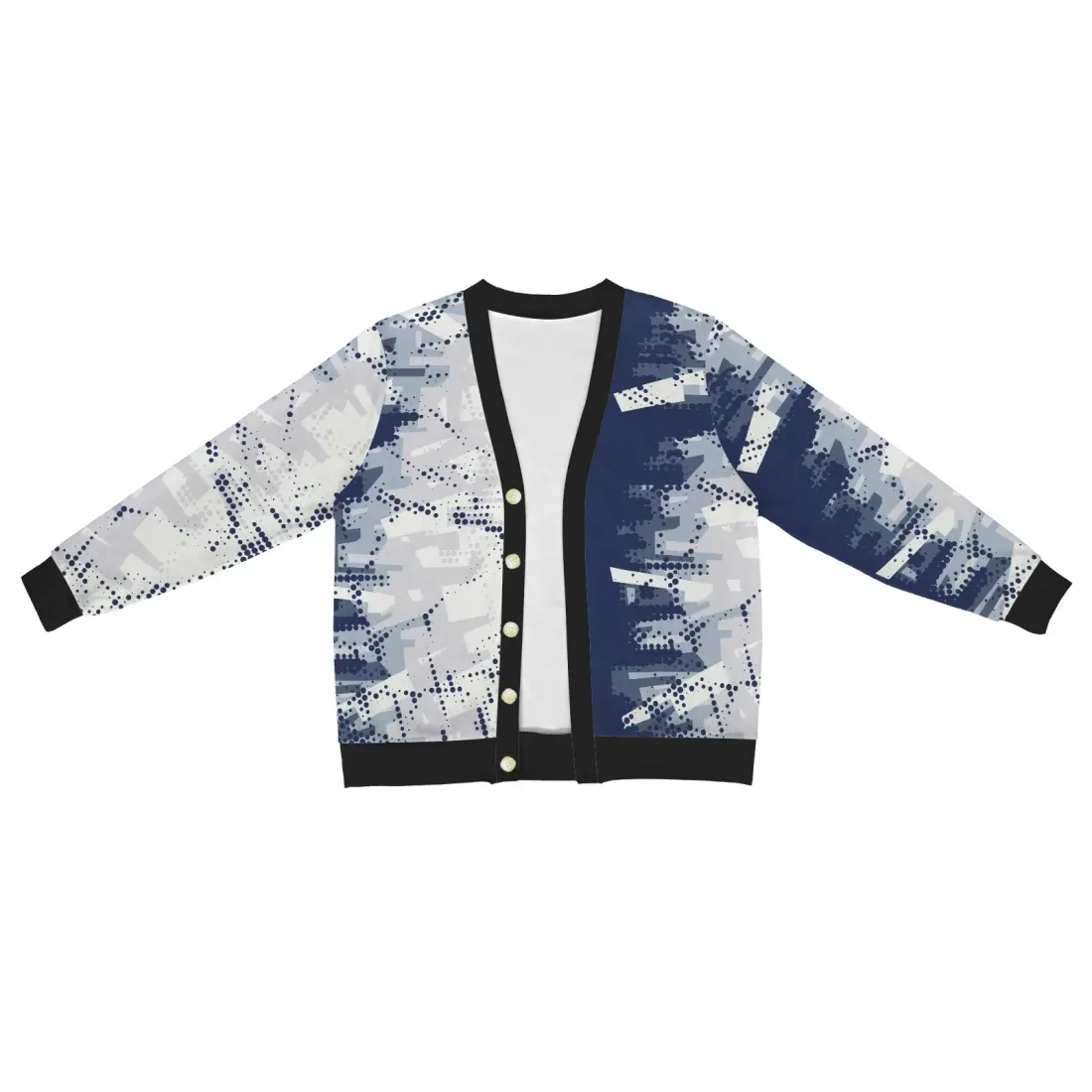 Custom Men's Cardigan (Model H73) — photo 4
