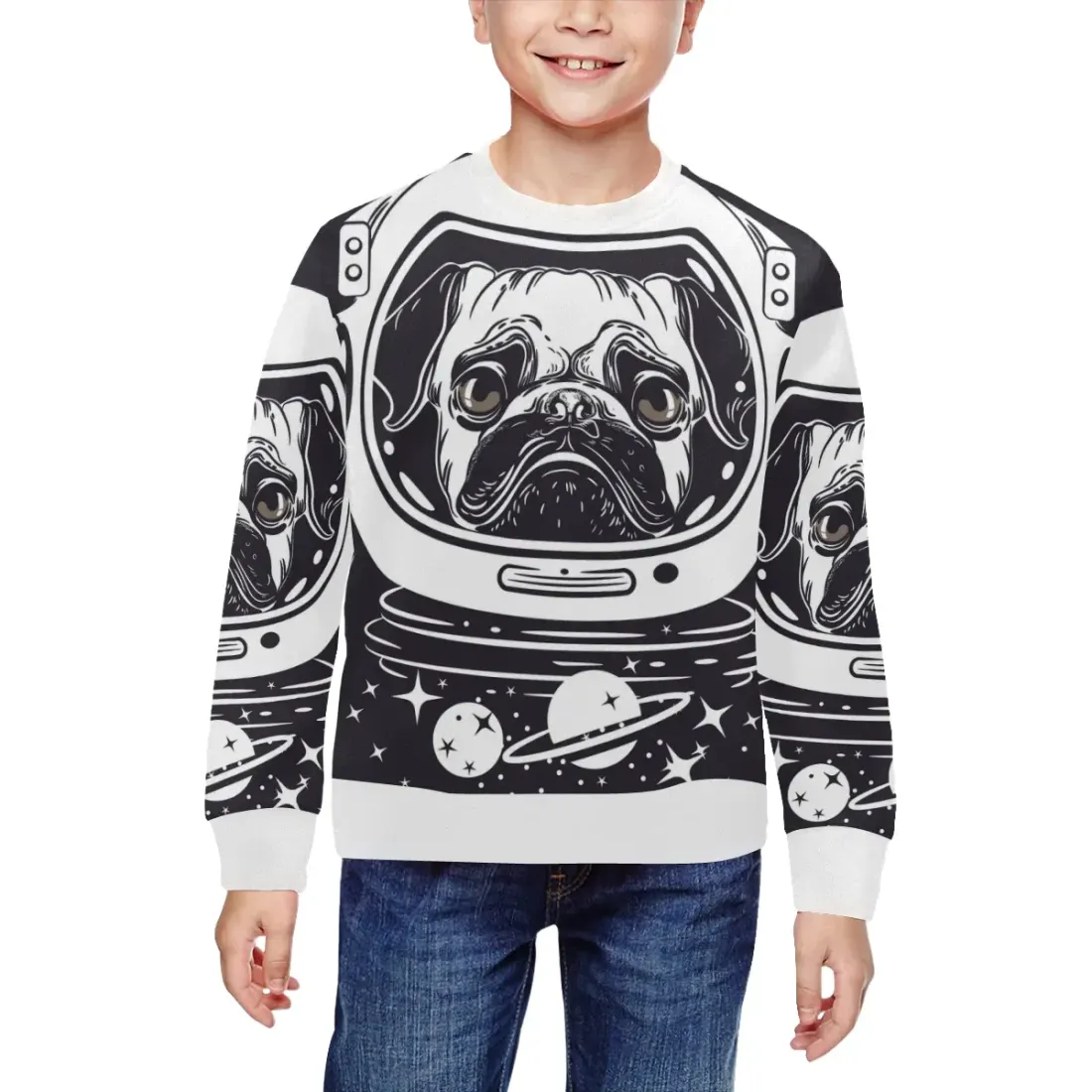 Kid's Crewneck Sweatshirt (Model H29)