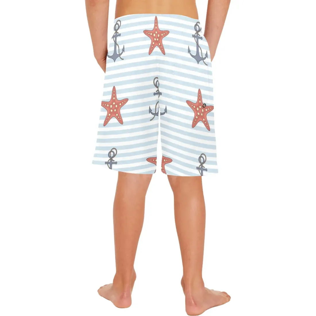 All Over Print Boys' Beach Shorts (ModelL52) — photo 2