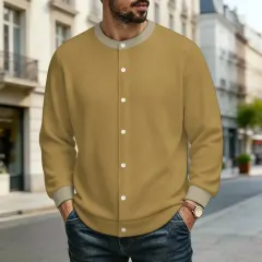 Men's Button Front Cardigan thumbnail 1