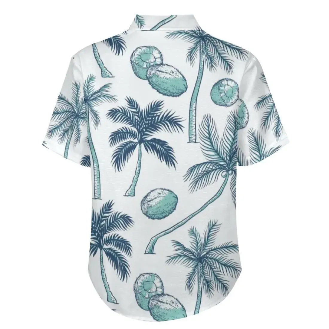Mock Linen Short Sleeve Shirt B339 — photo 4