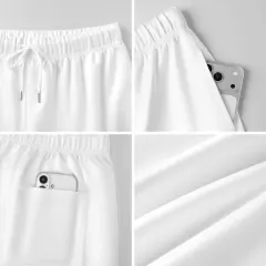 Men's Drawstring Wide Leg Casual Pants thumbnail 5
