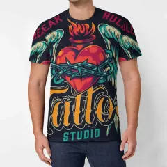 Men's All Over Print T-shirt OMDT01 thumbnail 1