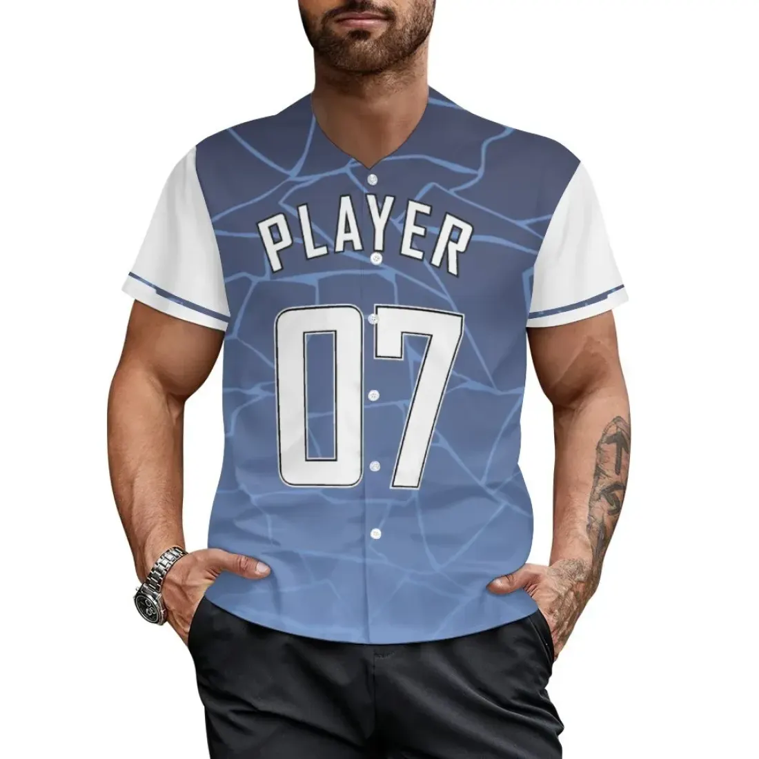 Men's Baseball Jersey J50T — photo 2