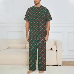 Men's Crew Neck Pajama Set (Model Sets 31) thumbnail 1