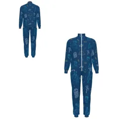 Men's Stand Collar Zip-Up Sweatshirt Set thumbnail 6
