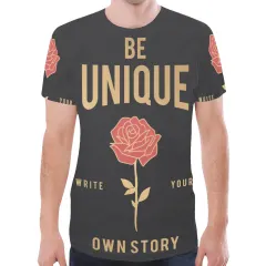 Custom Men's All Over Print T-shirt ( Model T45 ) thumbnail 1