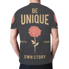 Custom Men's All Over Print T-shirt ( Model T45 ) thumbnail 2