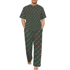 Men's Crew Neck Pajama Set (Model Sets 31) thumbnail 3