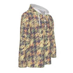 Man's Half Button Hooded Long Sleeve Sweatshirt thumbnail 2