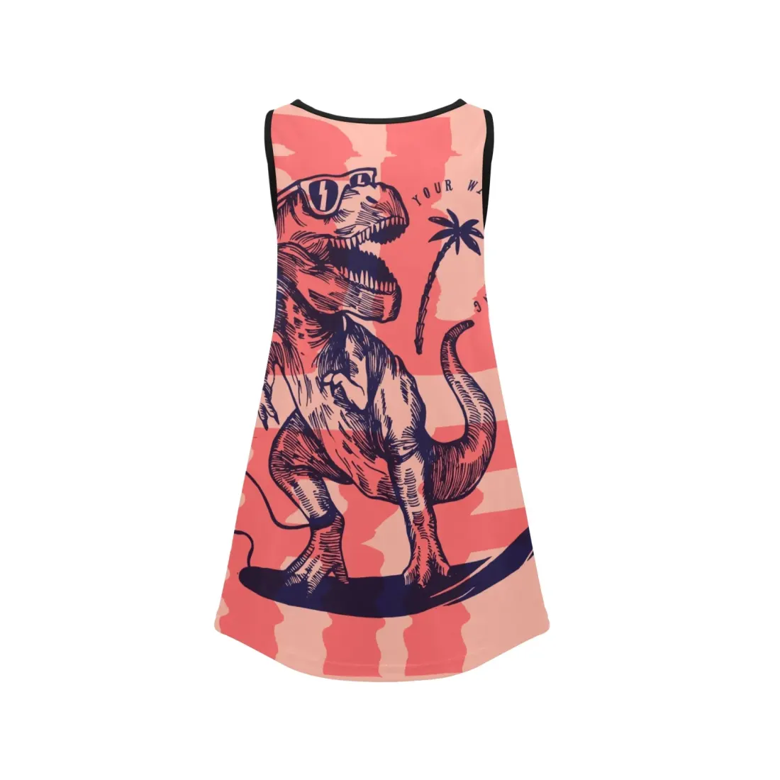 Girls' Sleeveless Dress (ModelD58) — photo 3