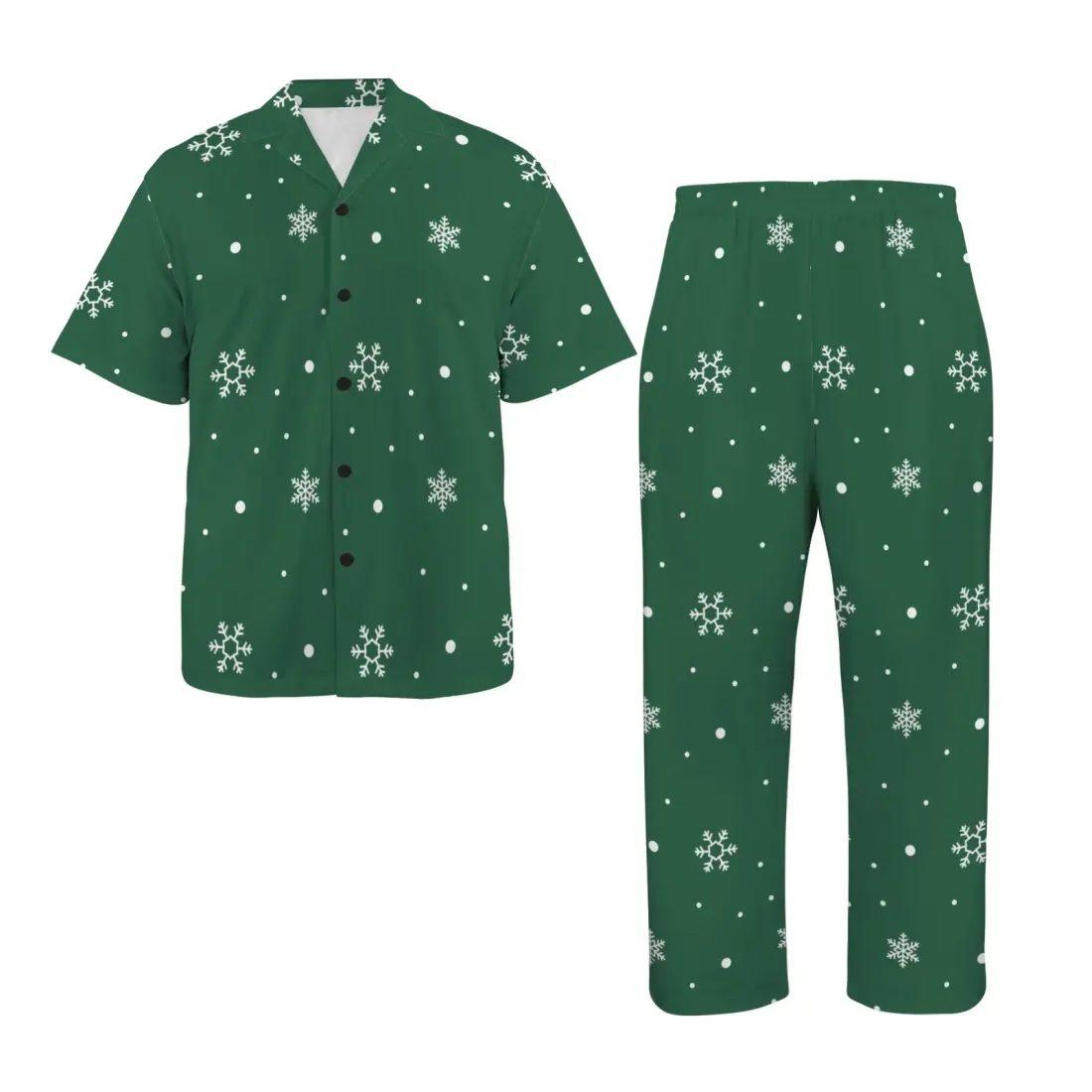 Men's V-Neck Pajama Set (Model Sets 32) — photo 4