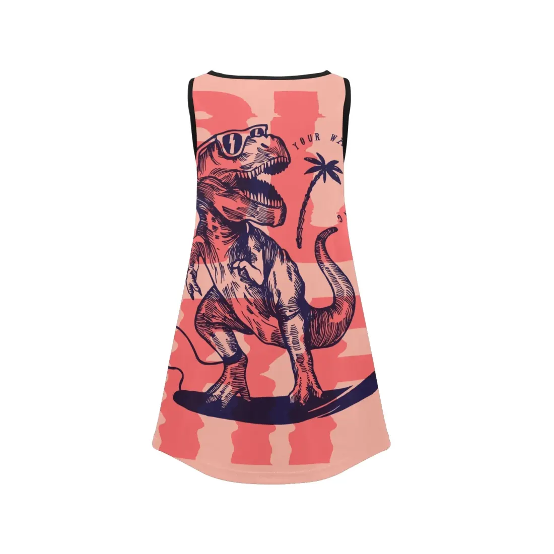 Girls' Sleeveless Dress (ModelD58) — photo 4