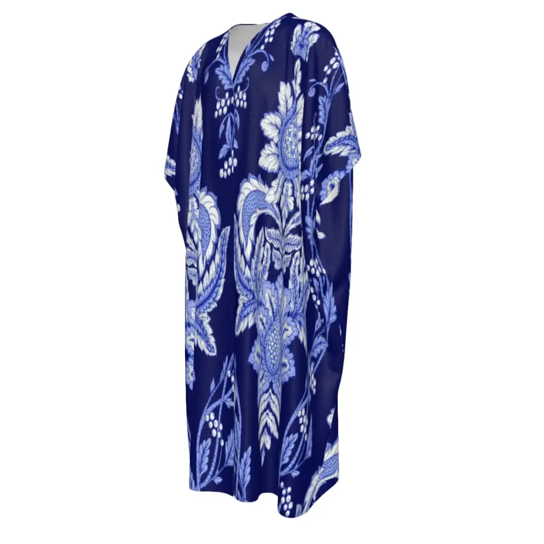 Men's Open-Front Long Robe — photo 3