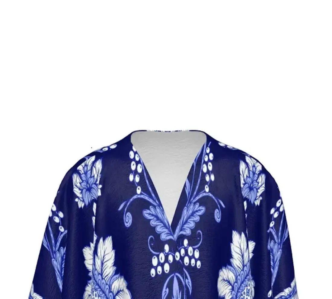 Men's Open-Front Long Robe — photo 4
