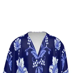 Men's Open-Front Long Robe thumbnail 4