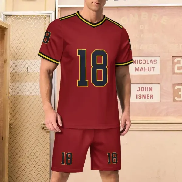 V-neck Soccer Jersey Suit (LTZ)
