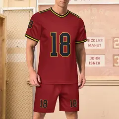 V-neck Soccer Jersey Suit (LTZ) thumbnail 1