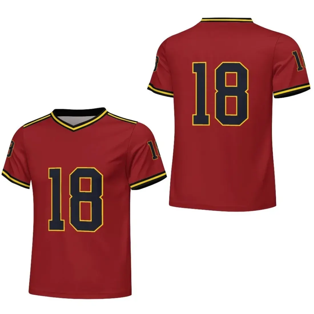 V-neck Soccer Jersey Suit (LTZ) — photo 2