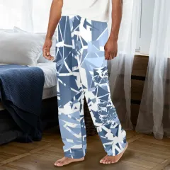 Custom Men's Pajama Trousers with Pockets (Model Sets 02) thumbnail 1