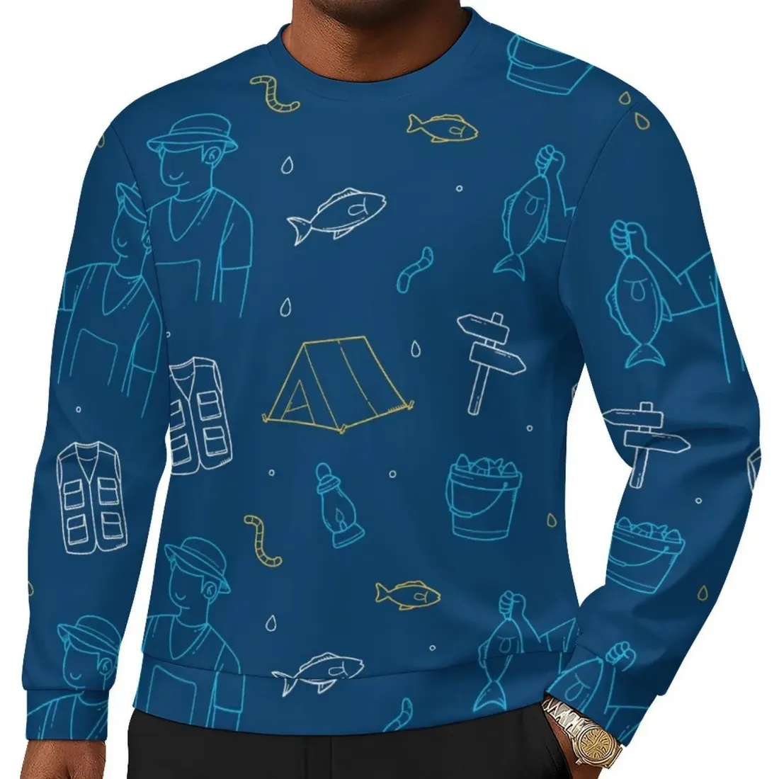 All Over Print Sweatshirt — photo 2